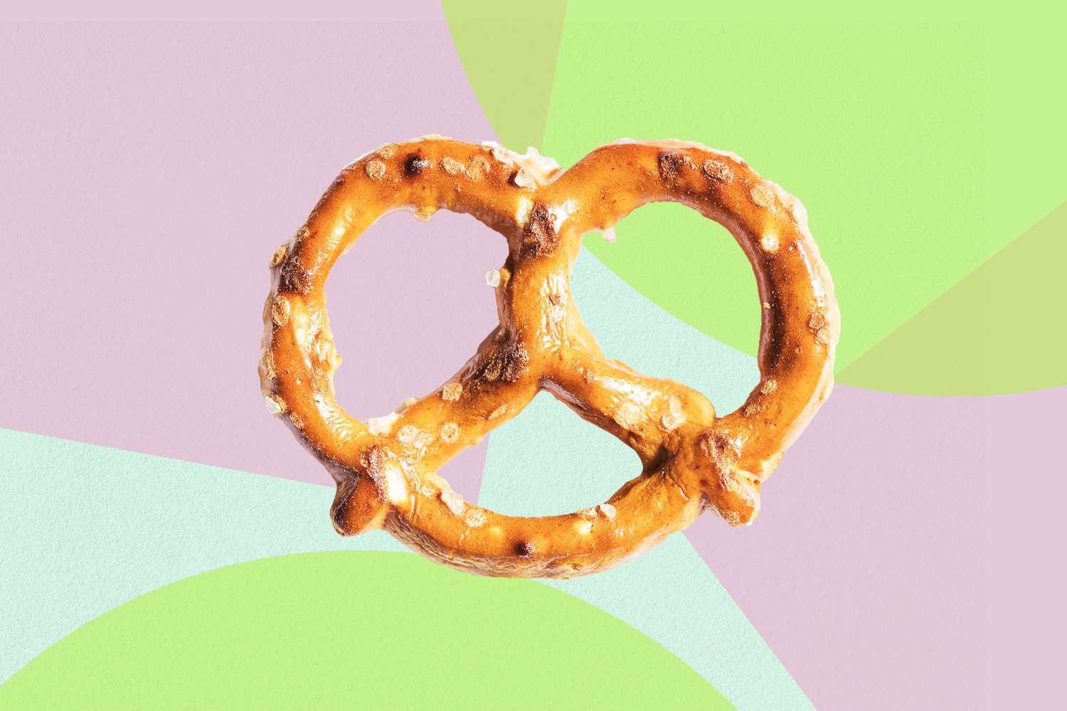 Salted vs. unsalted pretzels