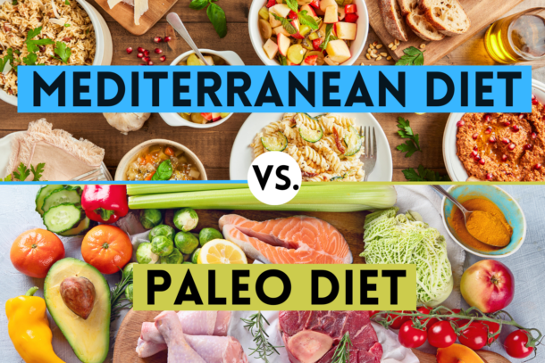 The Mediterranean diet may improve blood sugar, but research is mixed on paleo